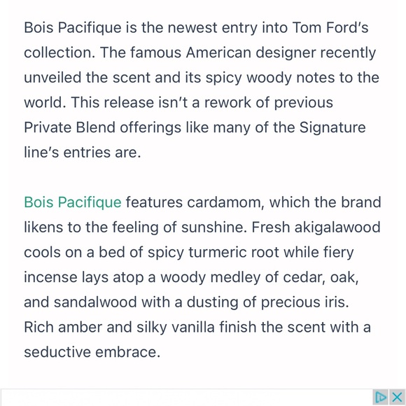 Tom Ford Bois Pacifique -*brand new 2025 - Picture 3 of 4